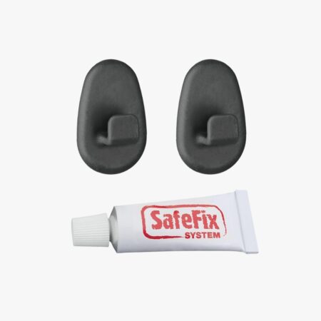 Аксесоар за закачане 2 куки с лепило Origin Lava Metaltex